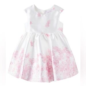 MonnaLisa Floral Dress 9M Baby NWT